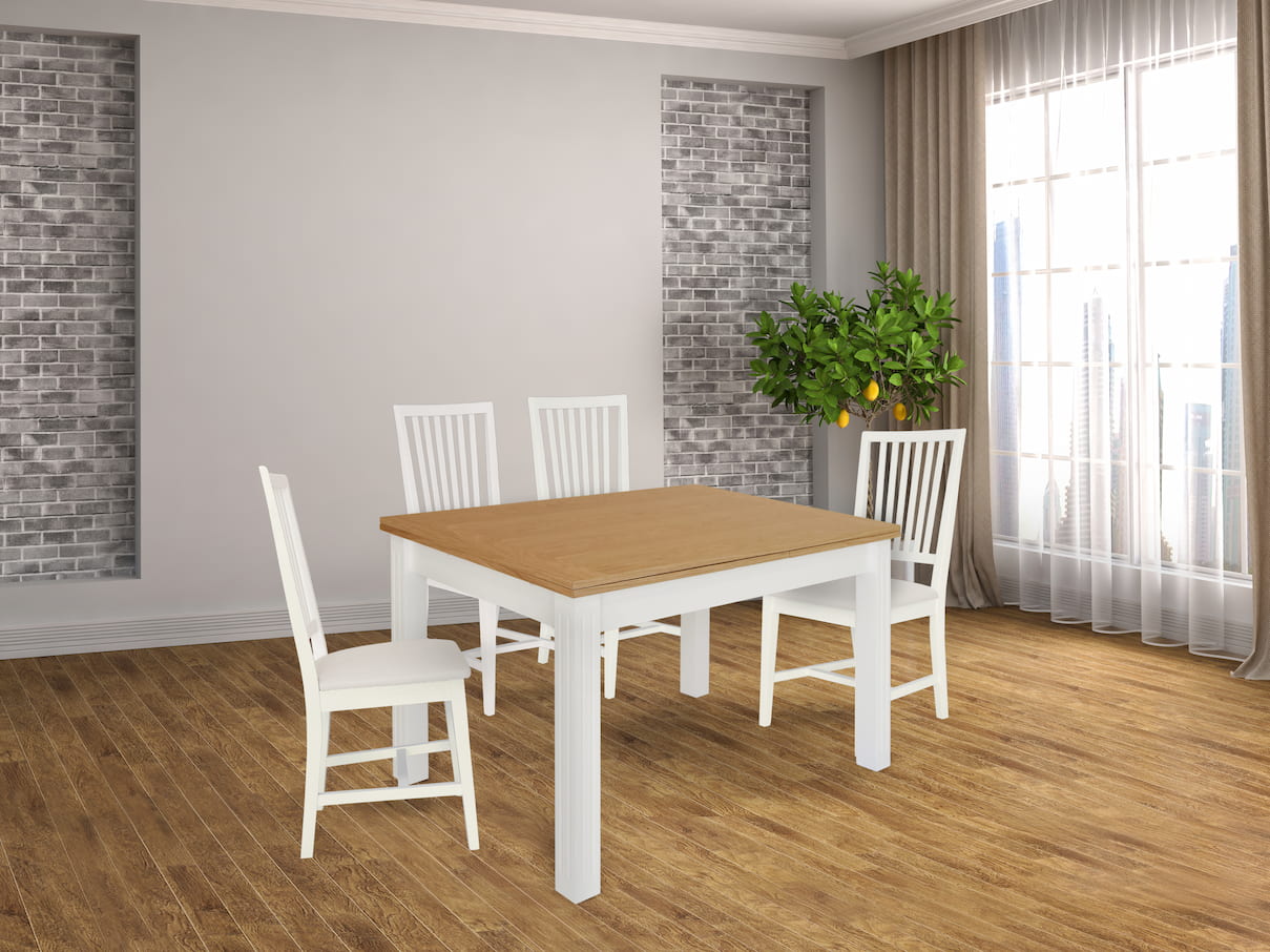 דגם_בולוניה_פלטה_אלון_טבעי_רגל_בוק_בצבע_לבן_120_על_80_עם_2_הגדלות_של_50_כסא_פירנצה_עץ_בוק_בצבע_שמנת_ריפוד_דמוי_עור_שמנת__1